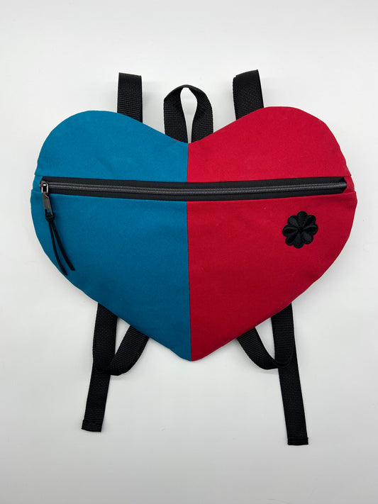 red & teal heartbreaker