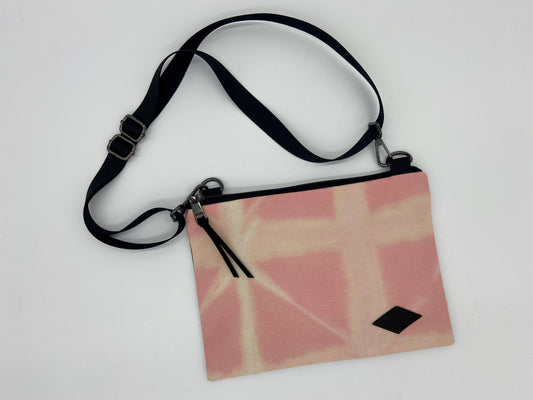 pink shoulder bag