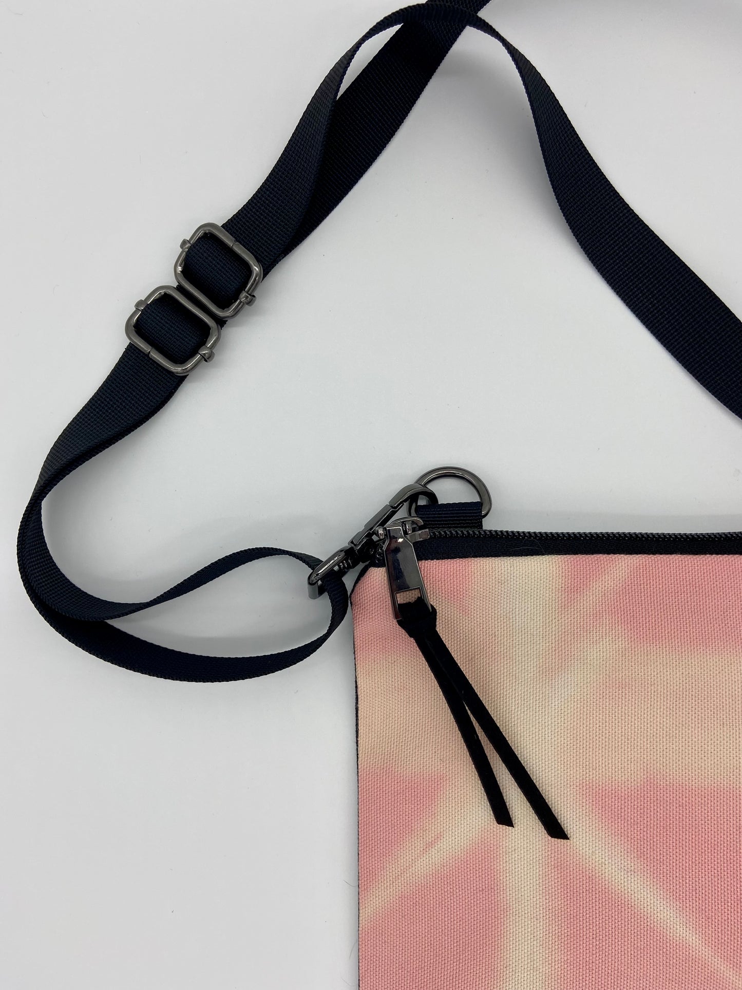 pink shoulder bag